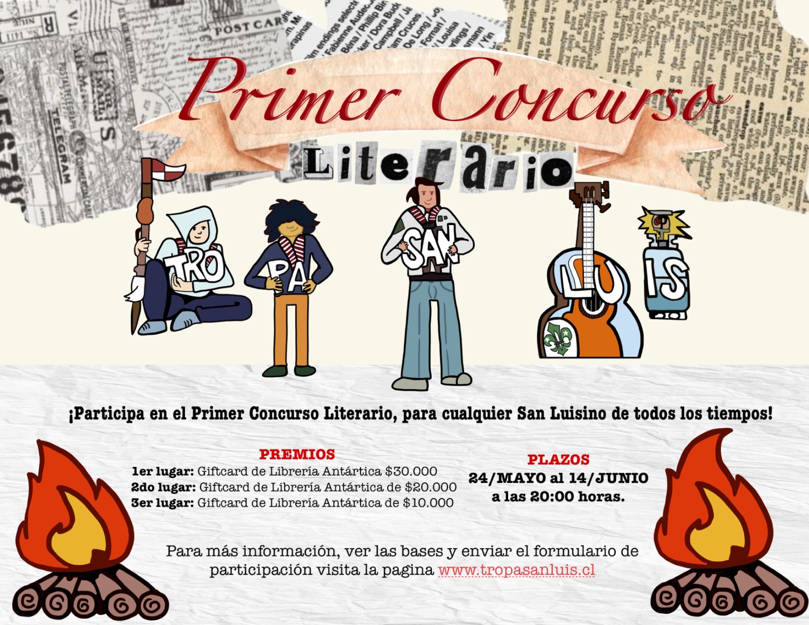 I Concurso Literario Tropa San Luis